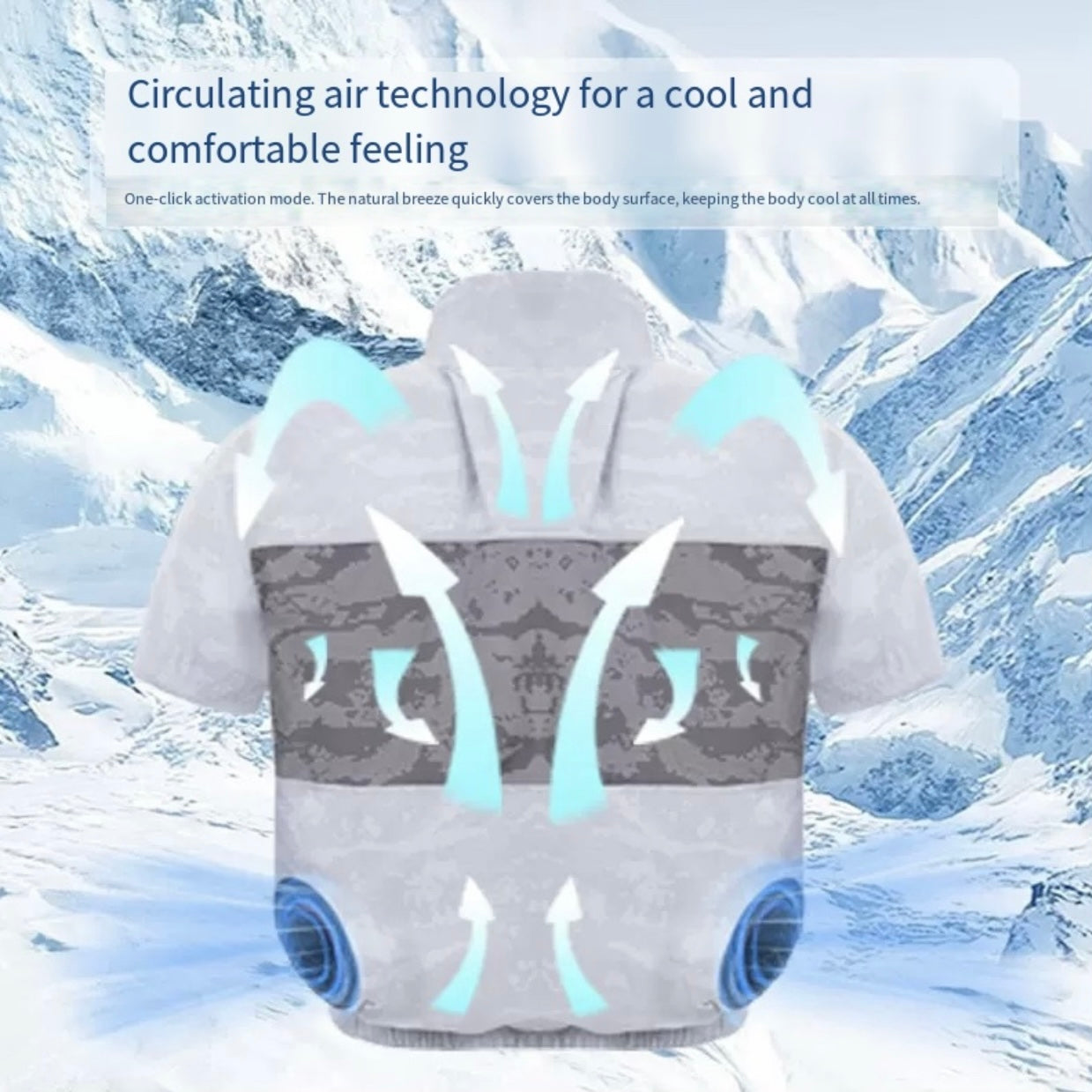 LITEGUEST LED Cooling Fan Jacket β Night Fishing & Outdoor Summer Gear