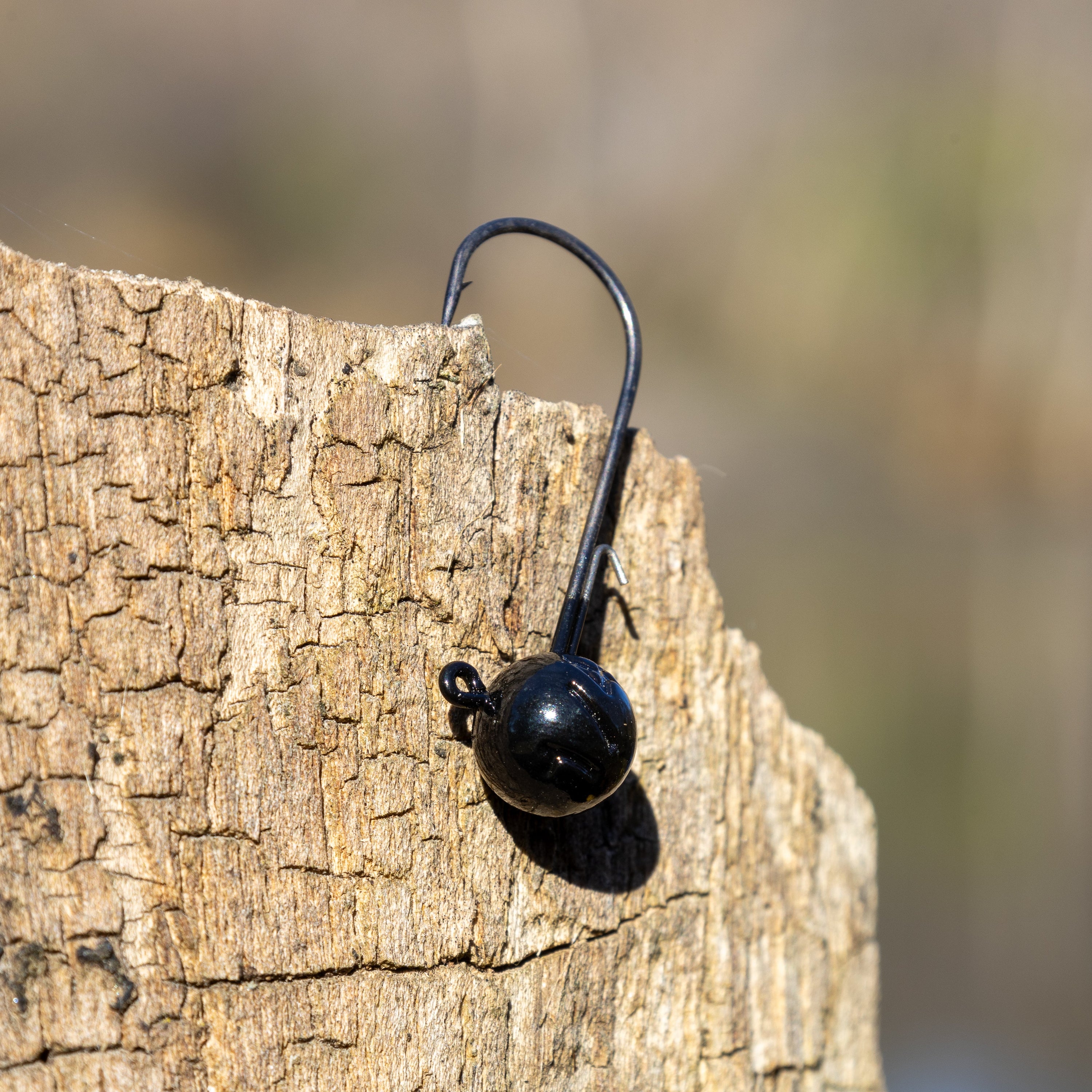 Reaction Tackle Lead Ball Jigs (10-Pack) – Premium Round Jig Heads for Stick Baits