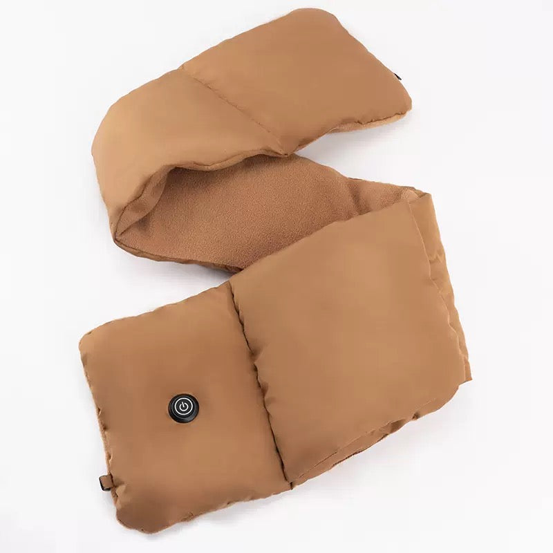 LITEGUEST USB Heated Neck Scarf – Winter Outdoor & Travel Comfort