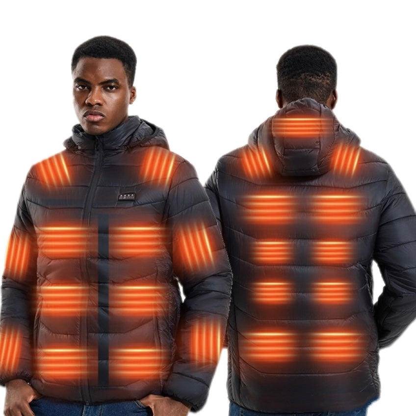 LITEGUEST 27-Zone Smart Heated Down Jacket – Urban Winter Warmth