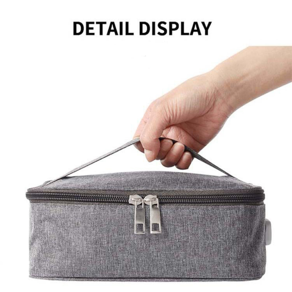 LITEGUEST USB Heated Lunch Bag – Portable Waterproof Outdoor Lunch Bag