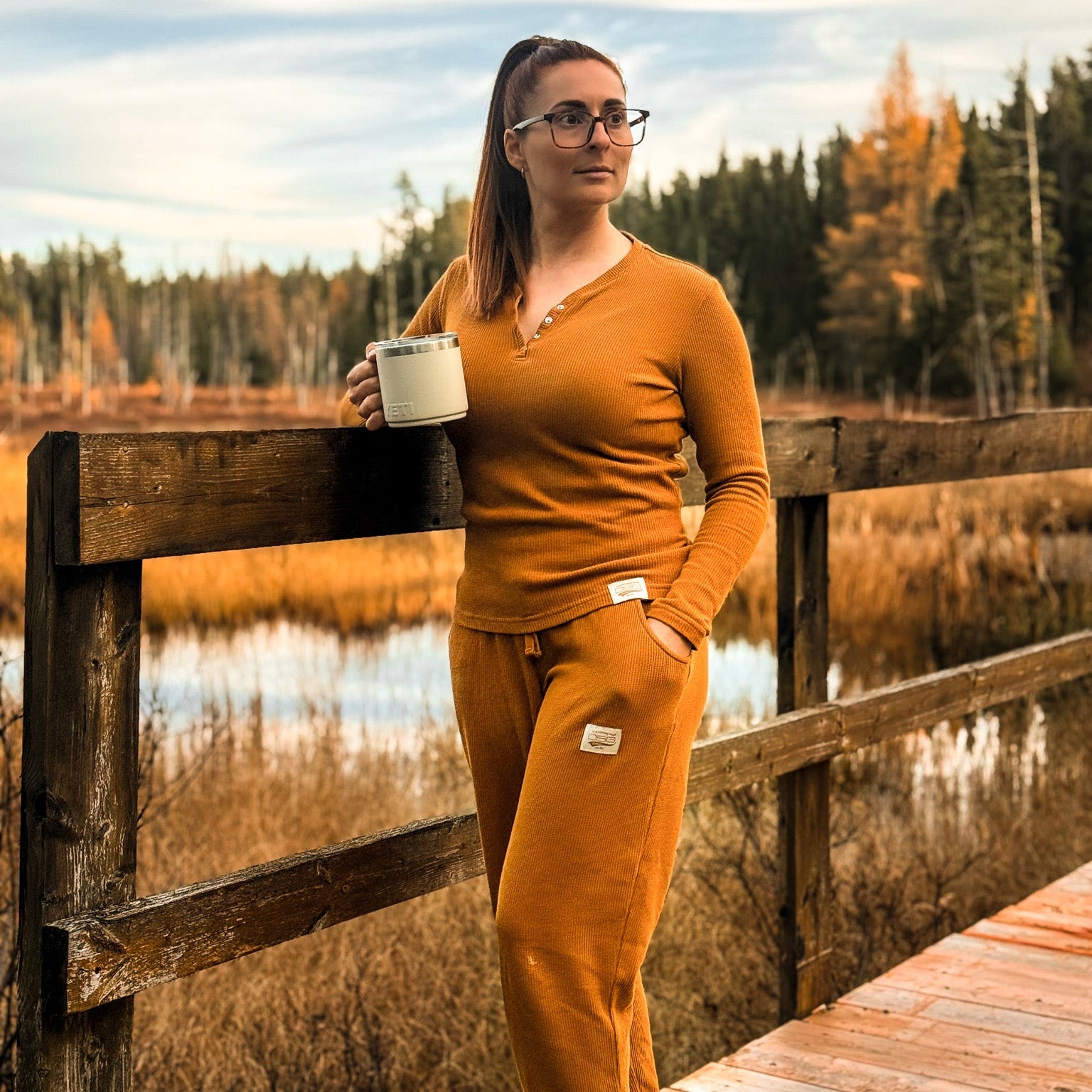 Cozy Waffle Pant