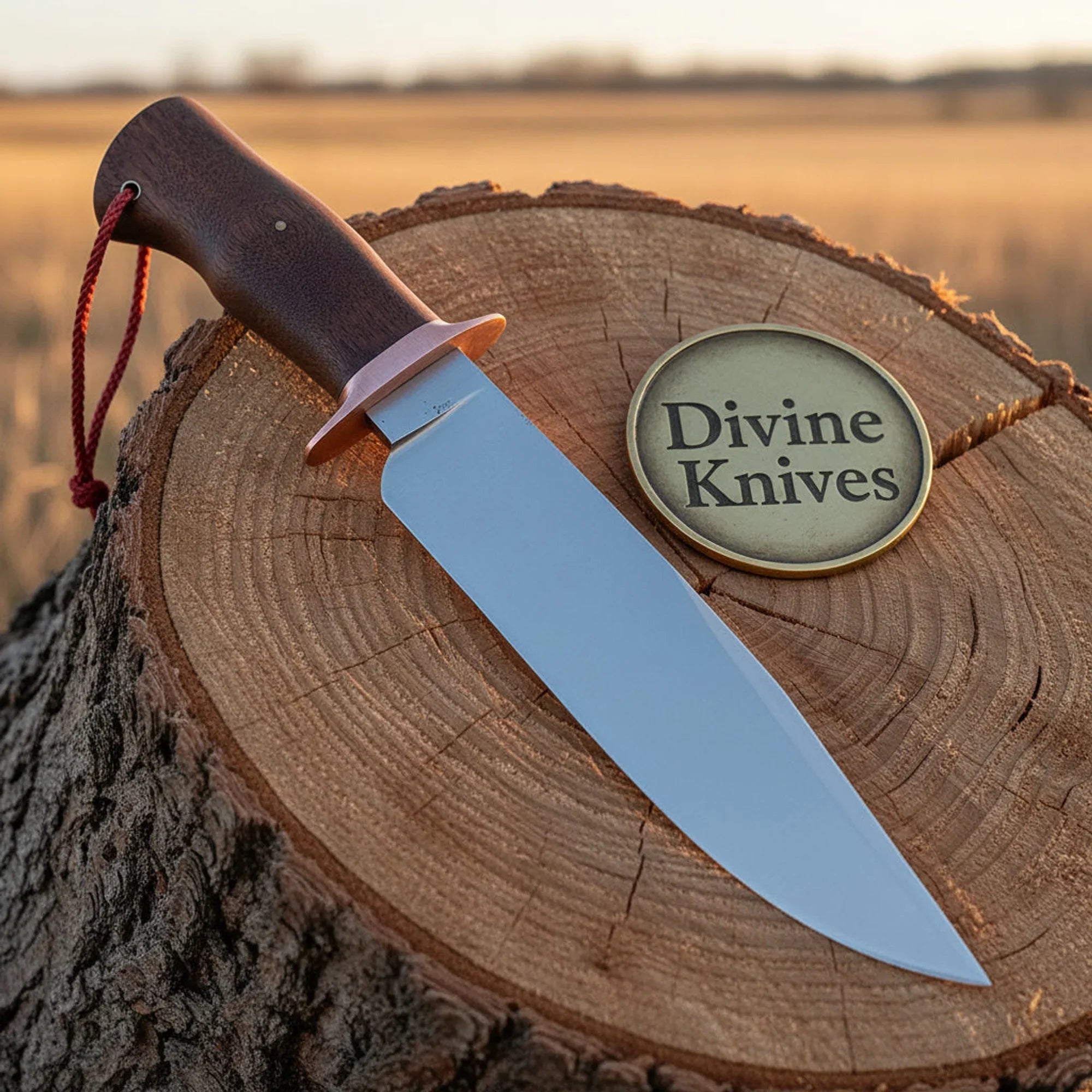 Sawback Damascus Bowie Knife with Stag Handle for Outdoor Use