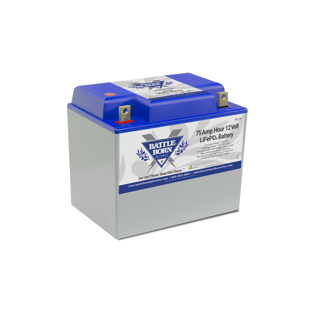 75AH 12V GROUP 24 LIFEPO4 DEEP CYCL