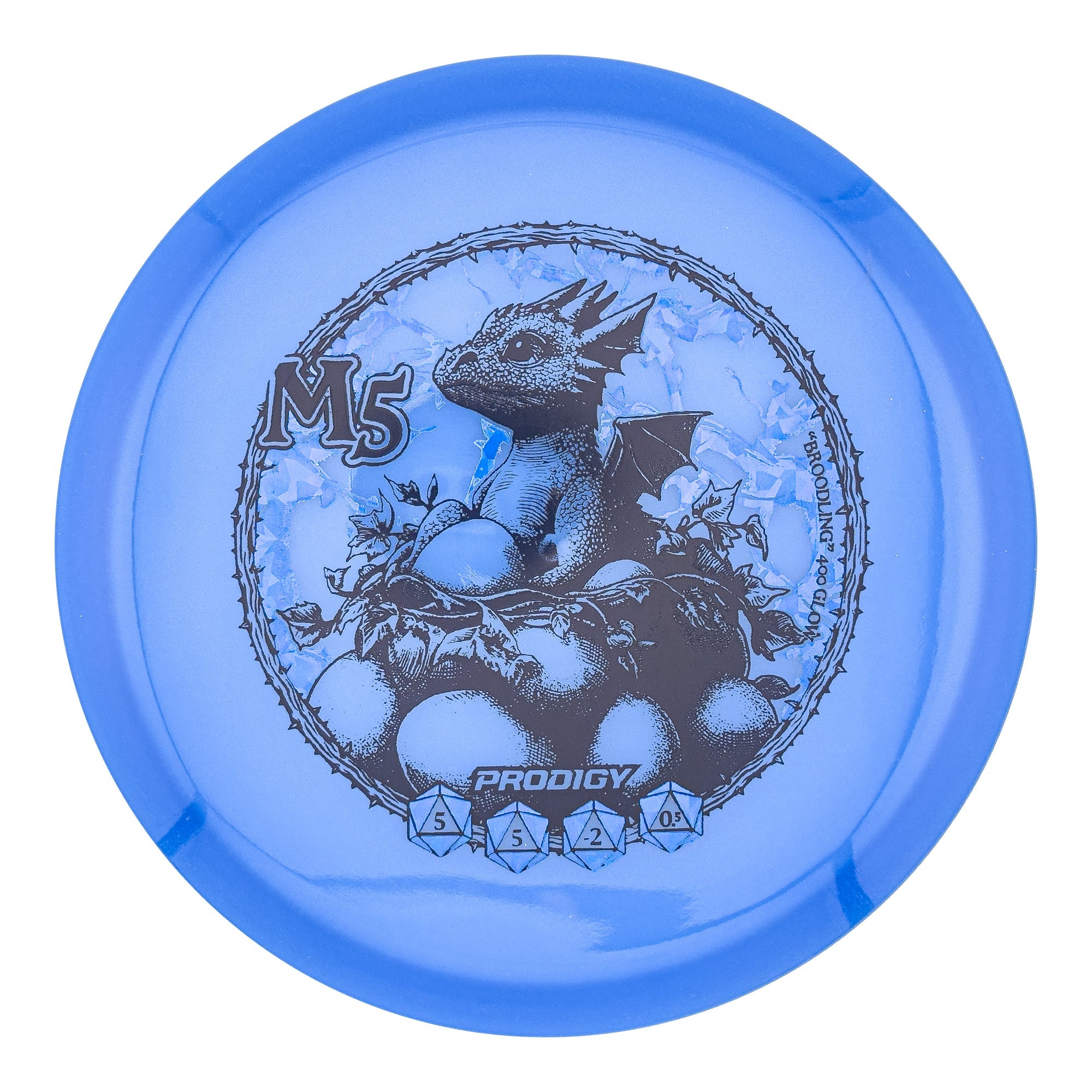 Prodigy M5 400 Glow Plastic - Broodling Stamp