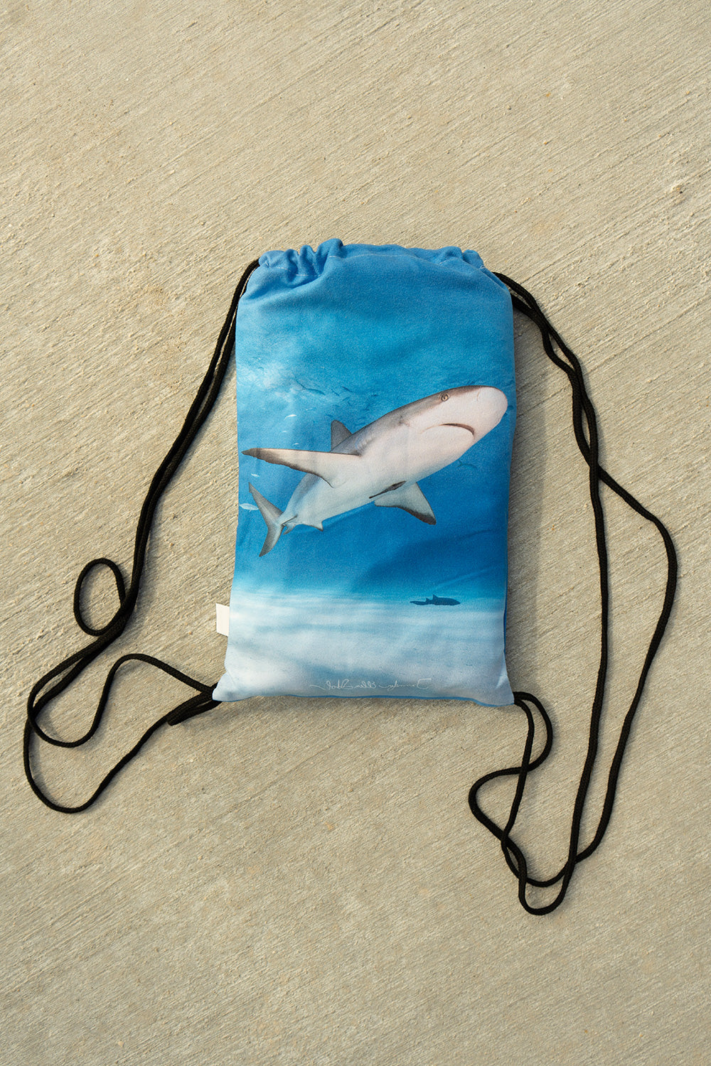 PADI Aware - Shark Close-Up Towel Poncho (Regular)