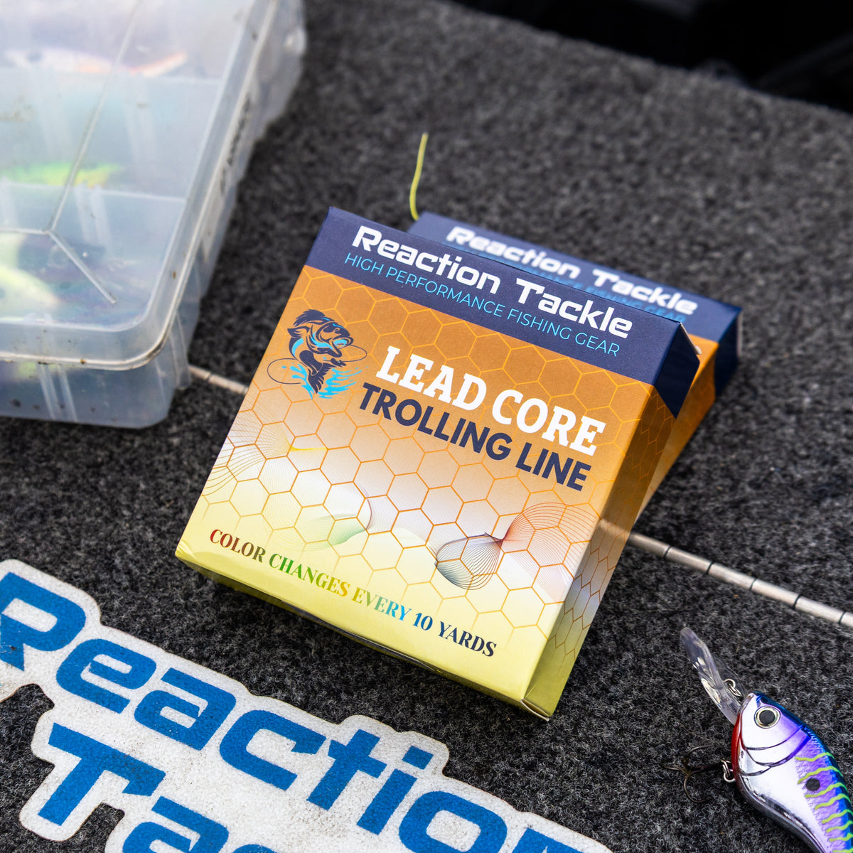 Reaction Tackle Lead Core Metered Trolling Braided Line