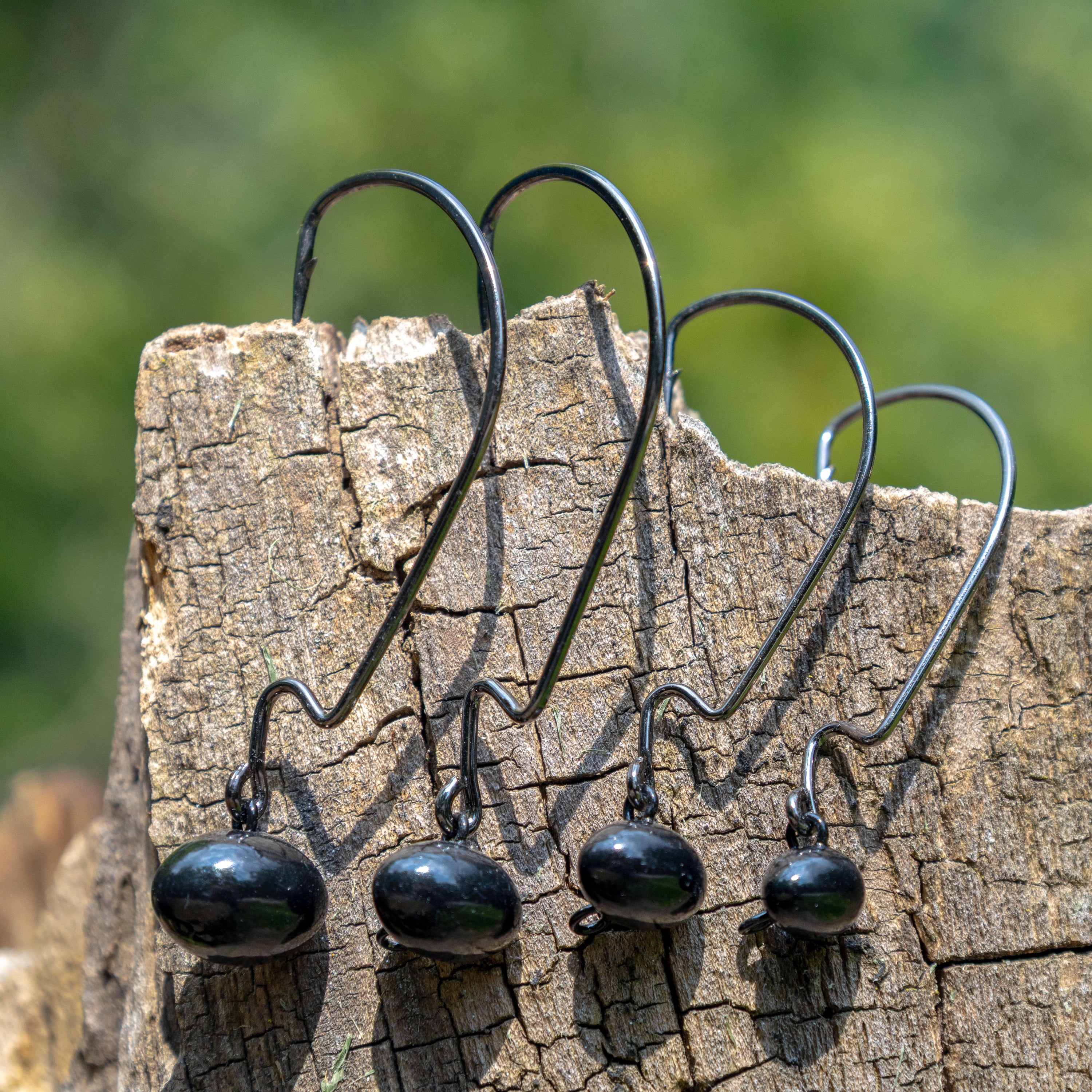 Reaction Tackle Tungsten Football/Swing Jig Heads- 3-Pack