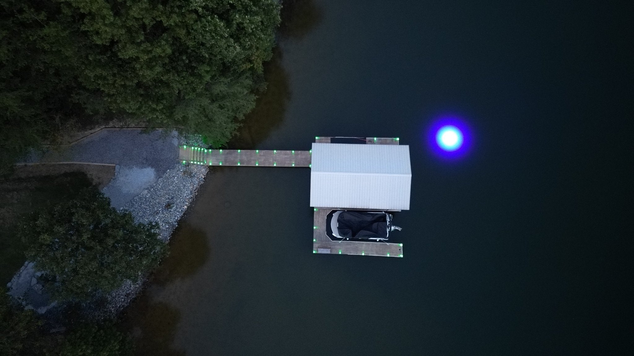 Sea Floor Dock Light-Blue-SF100B