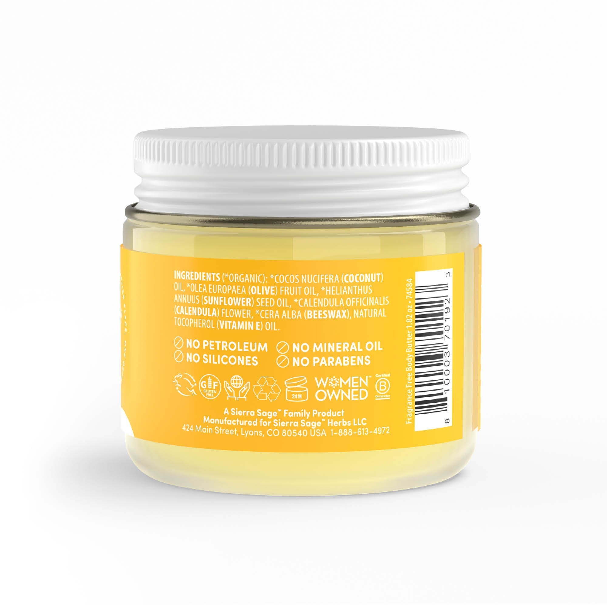 Body Butter - Fragrance Free