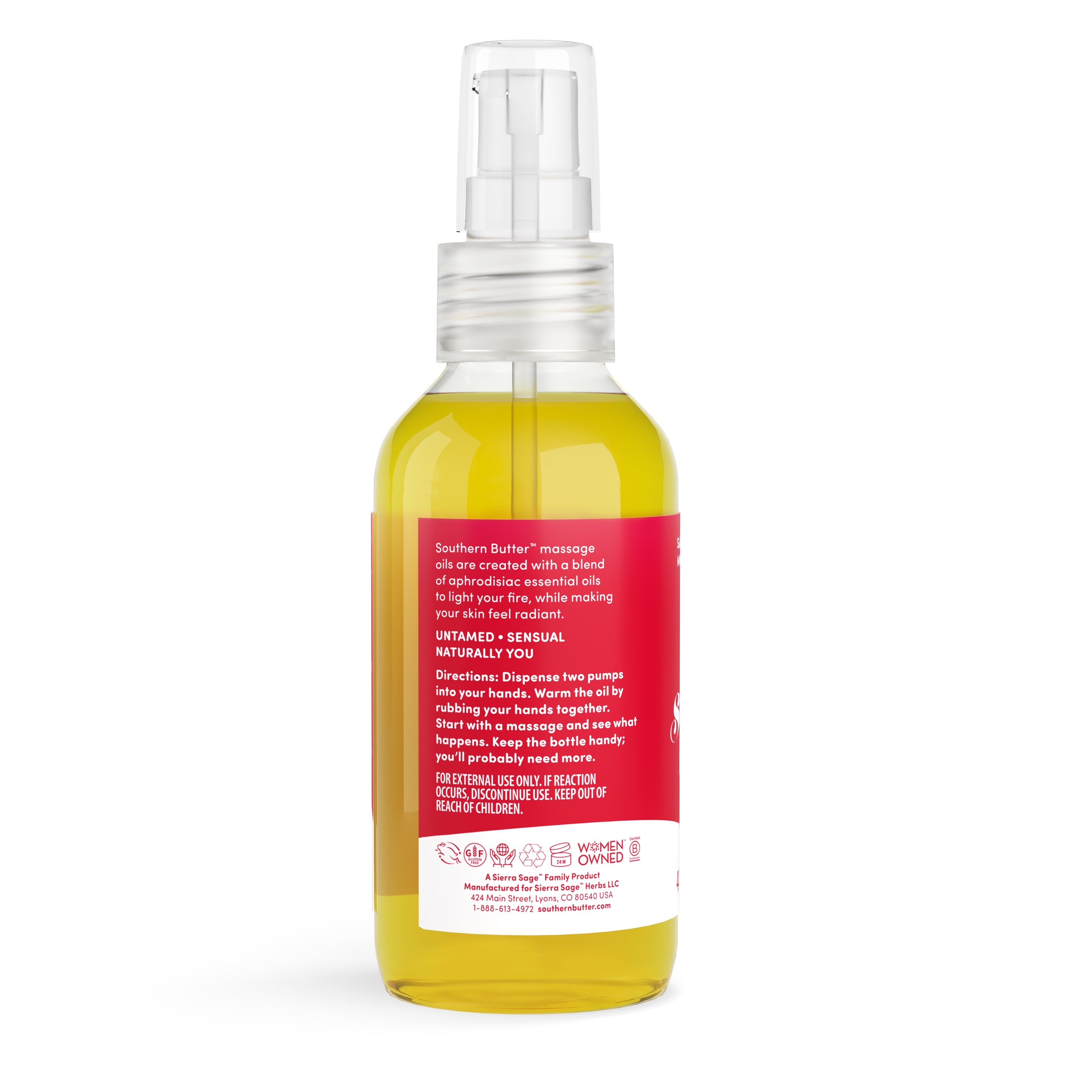 Massage Oil - Sandalwood + Cinnamon