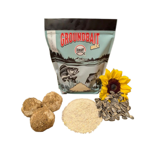HungryFish GroundBait Mix - ( Sunflower ) 2 lb
