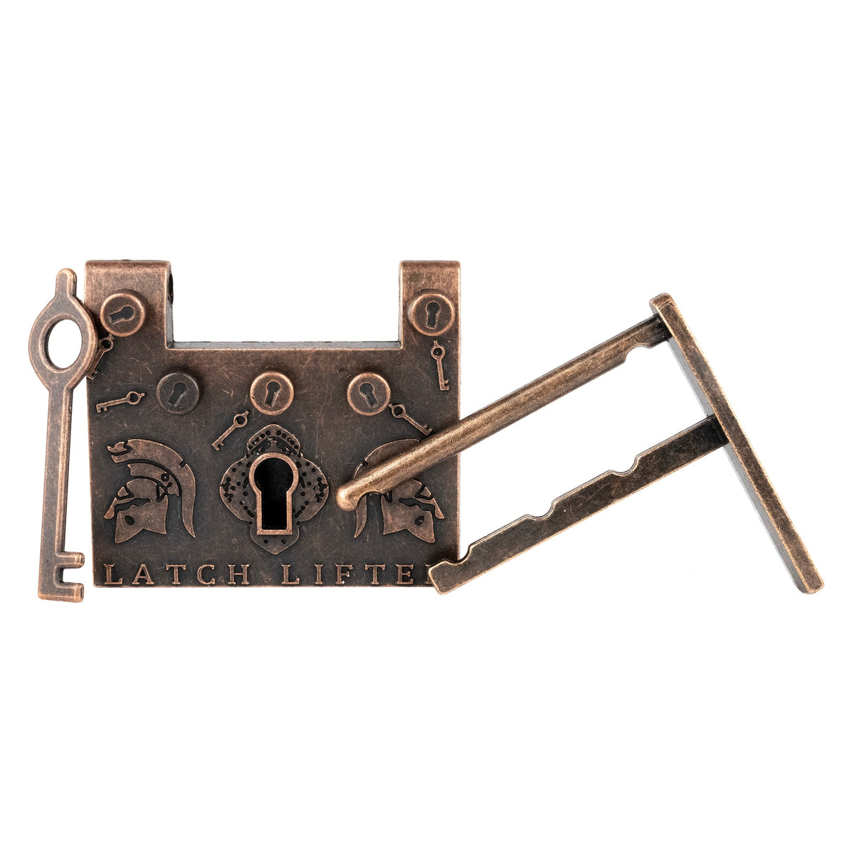 Latch Lifter Trick Lock - Unlock Roman Ingenuity with This Clever Historical Puzzle