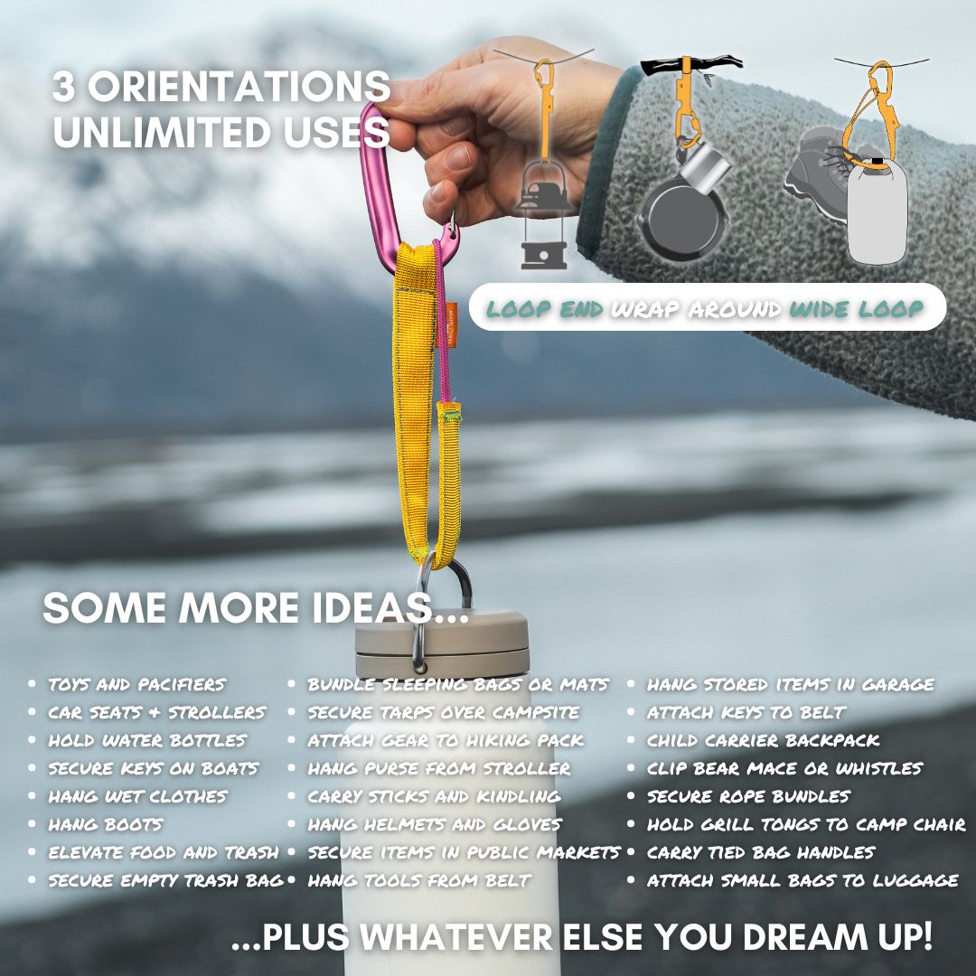 Trail Tether: Hiking-Rated Pacifier Clip and Multi-Use Strap