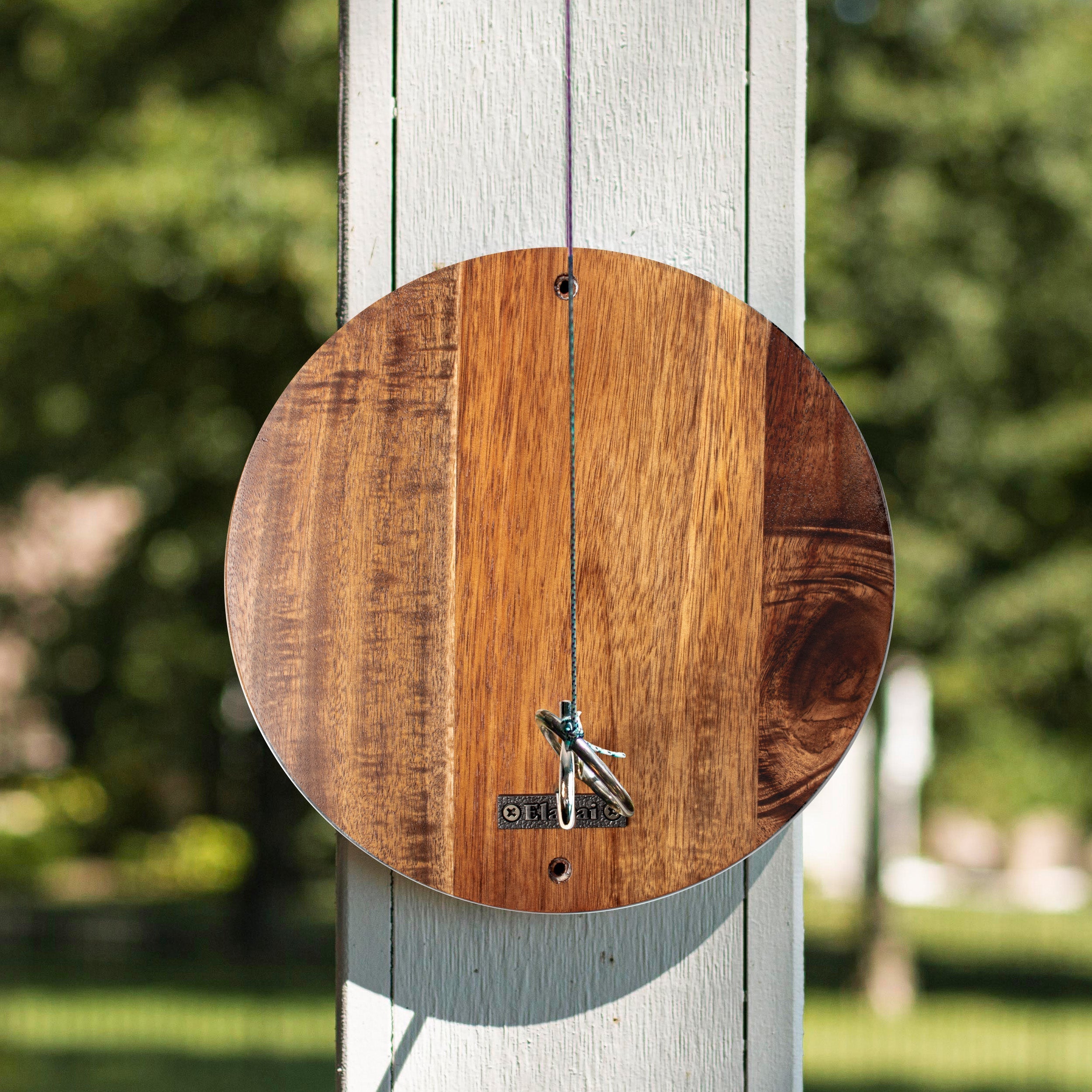 Acacia Wayfarer Wood Hook and Ring Toss Game