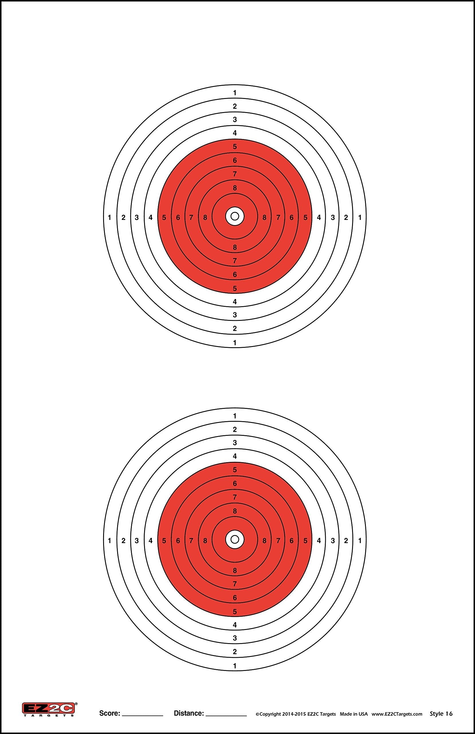 25 EZ2C Targets