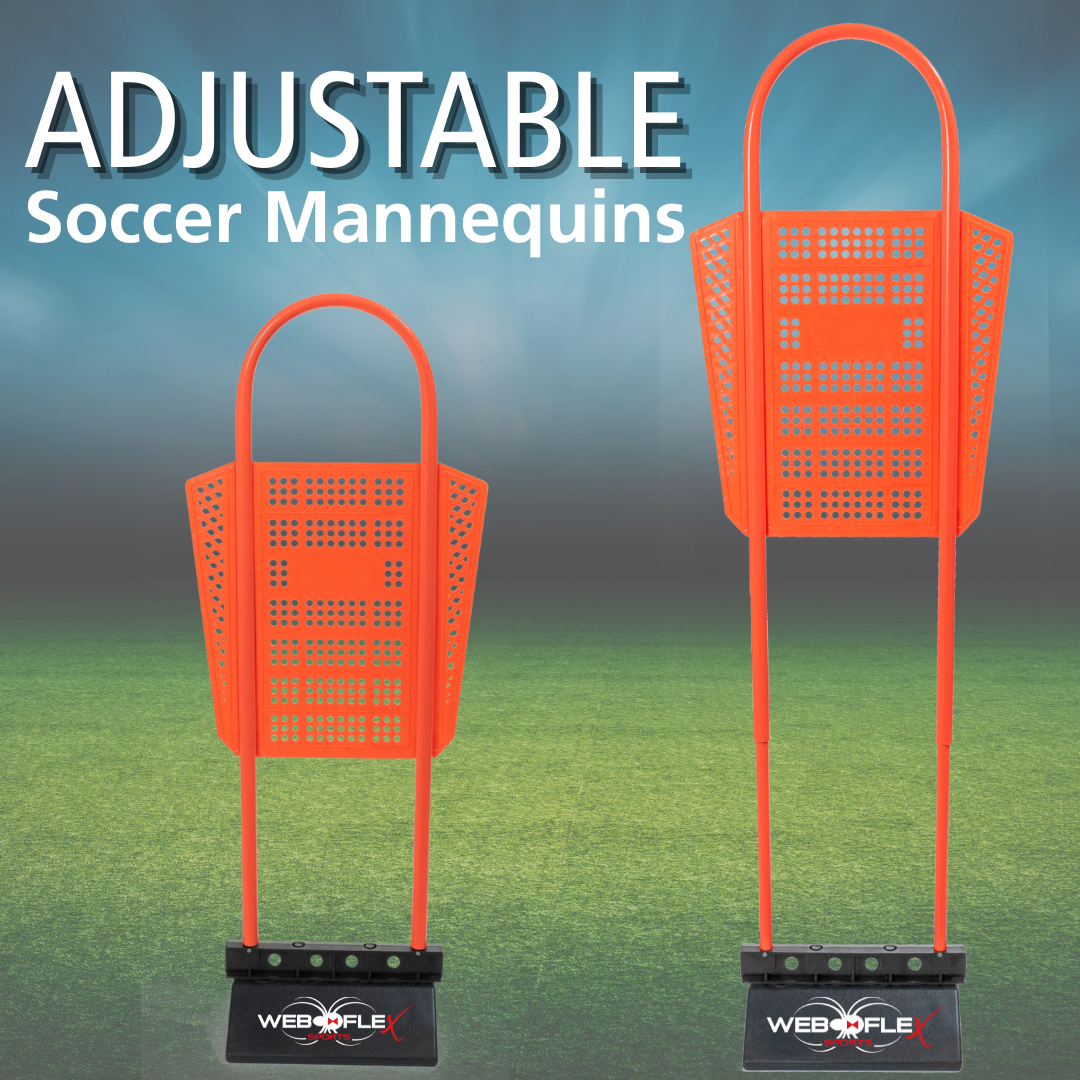 Pro-Grade Soccer Training Mannequins (3-Pack)