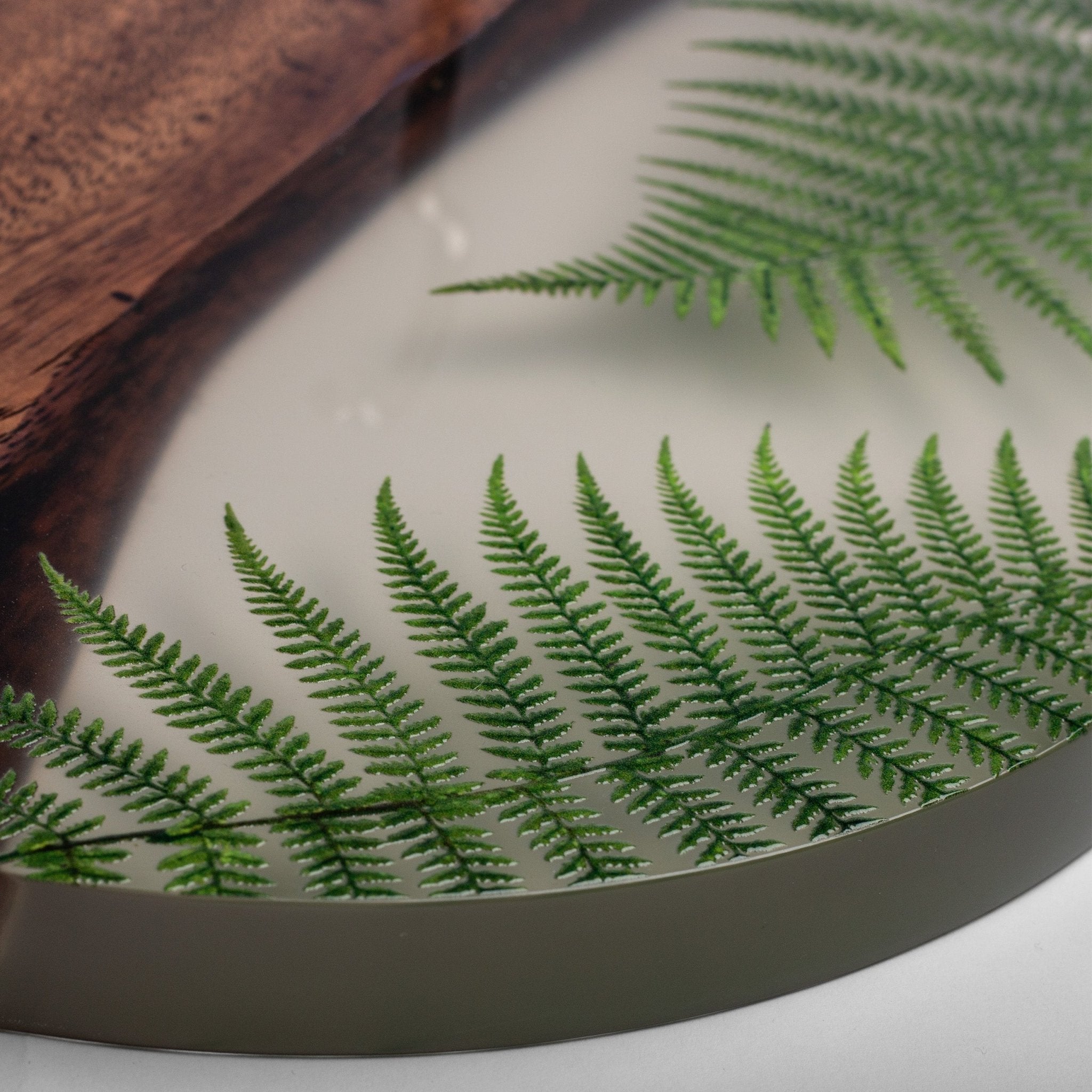 Botanical Acacia Wood Hook and Ring Toss Game