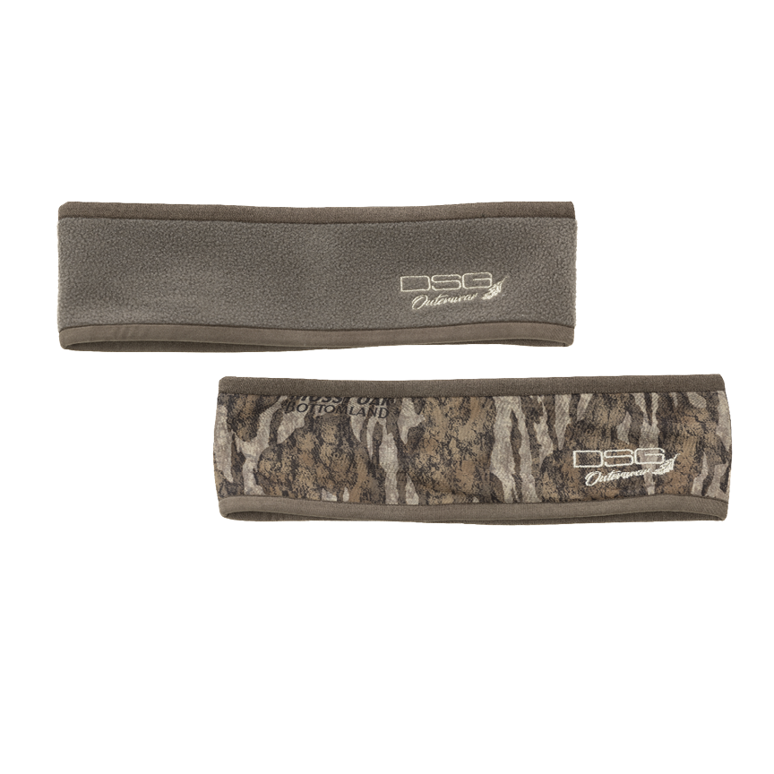 Hunt Reversible Camo Fleece Headband