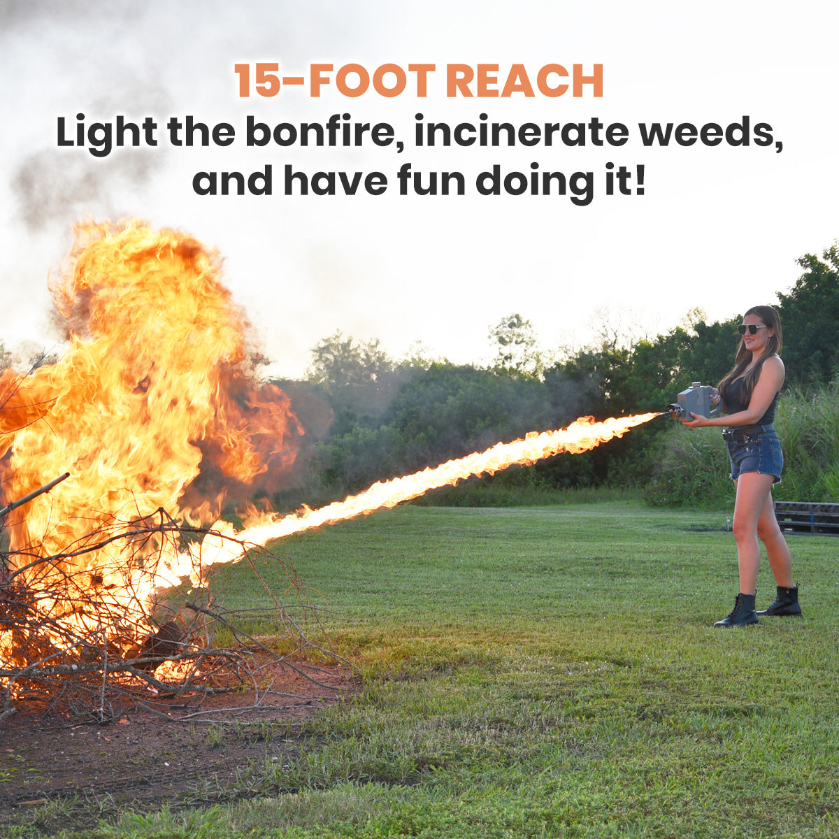 Exothermic Pulsefire Compact Flamethrower