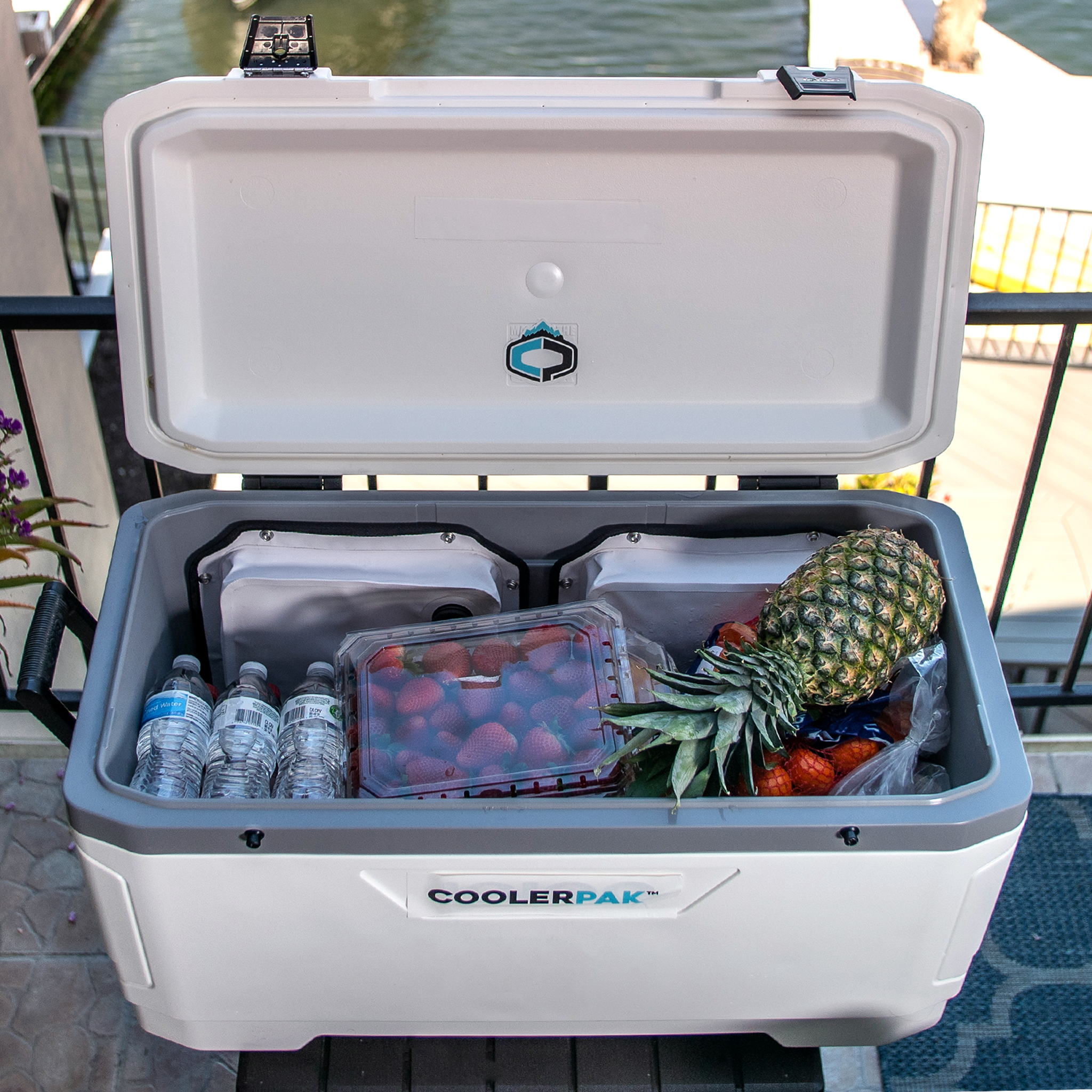 CoolerPak 8lb Ice Block Pack - Reusable Ice Pack for Coolers