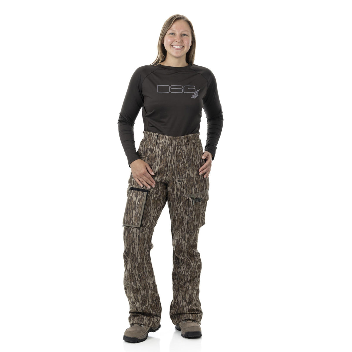 Ava 3.0 Softshell Camo Hunting Pant with Mobile Device Pouch
