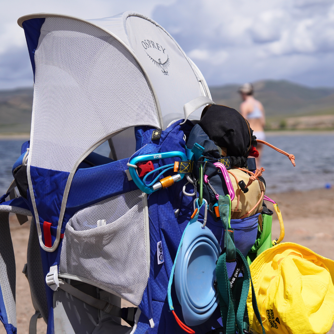 Tether Max – Stroller Gear Rail & Multi-Use Bungee Gear Strap