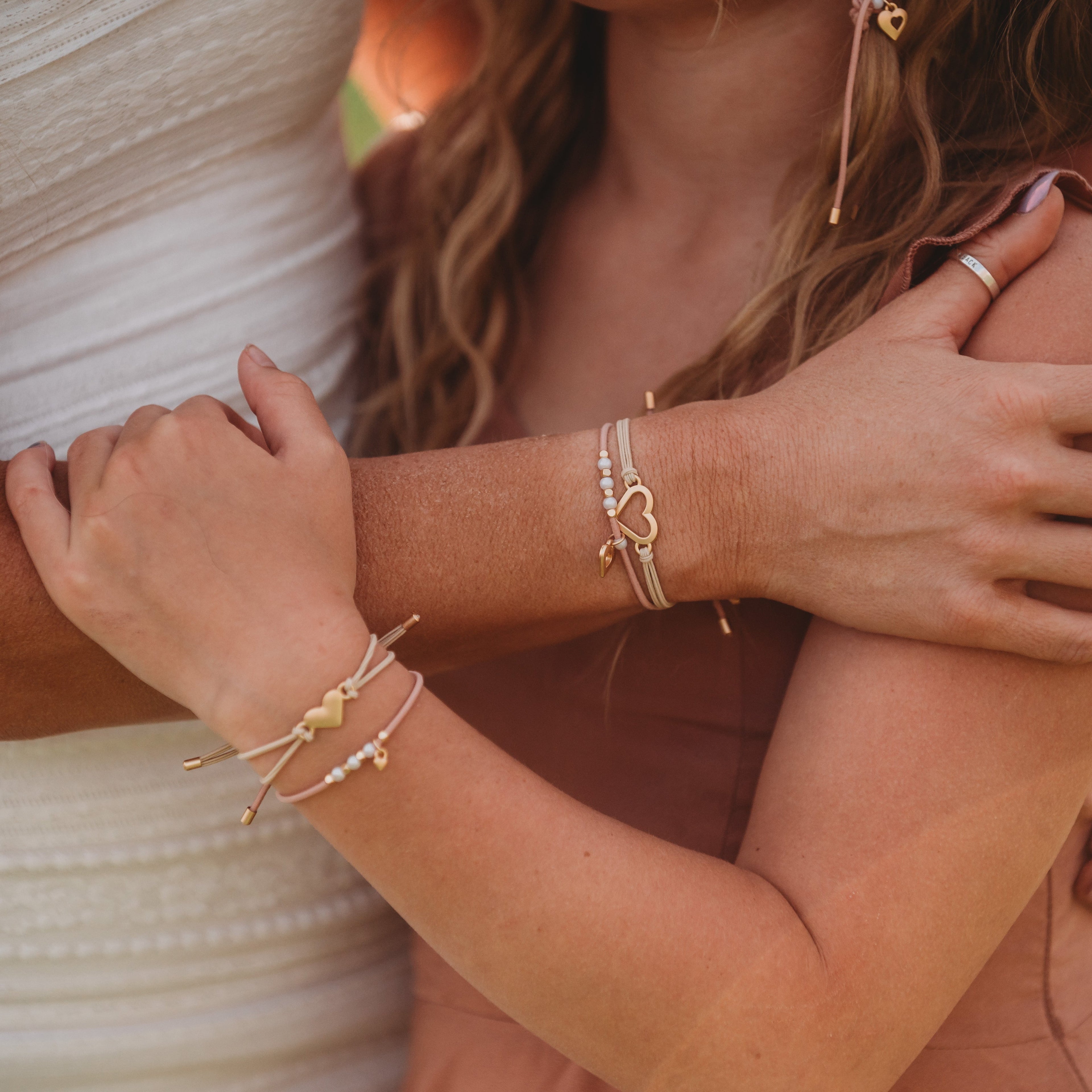 Mother / Daughter - Hair Tie Bracelets