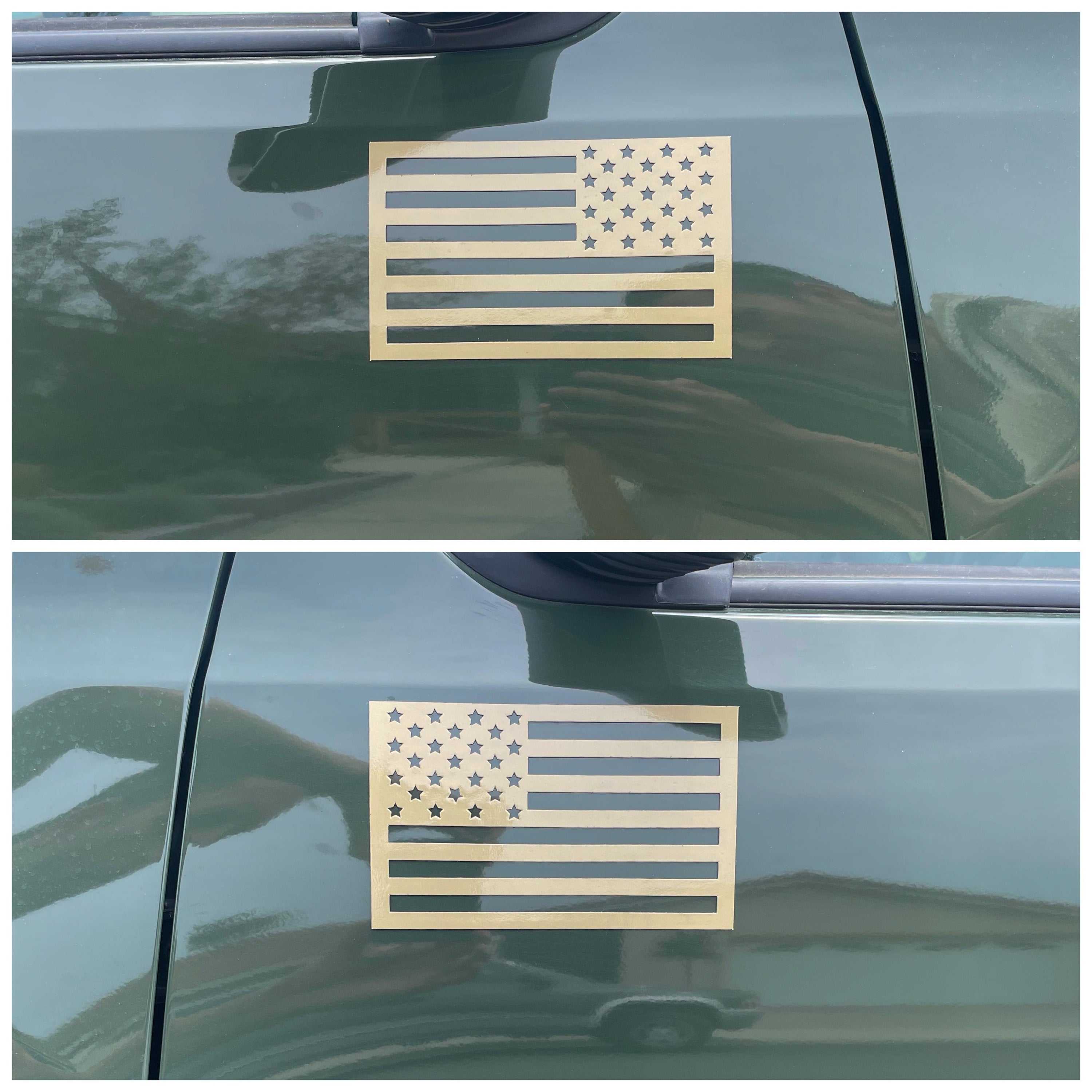 American Flag Magnet Set - Desert Tan / FDE (Premium Color)