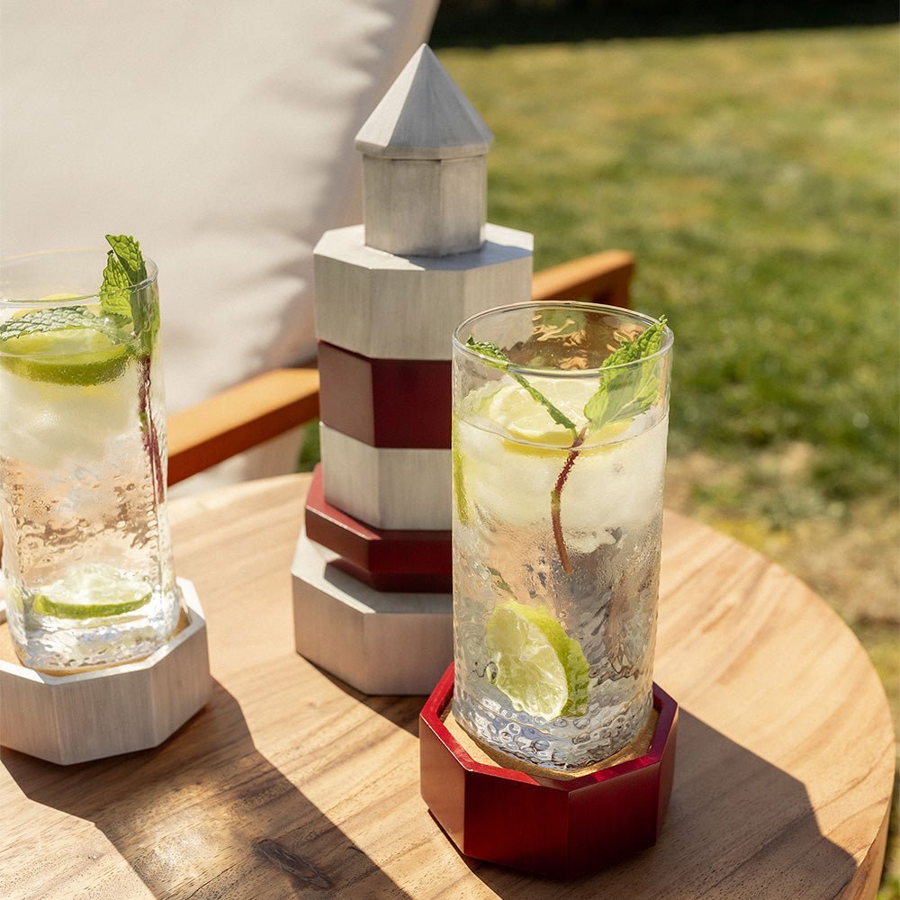 Lighthouse Stacking Coaster Set