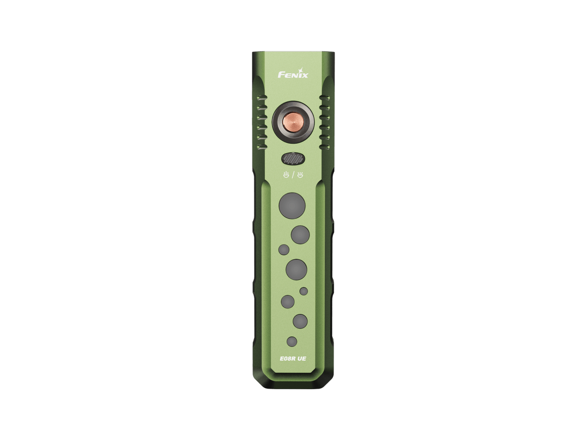 Fenix E08R UE Multi-Light EDC Flashlight With Red Light & Green Laser