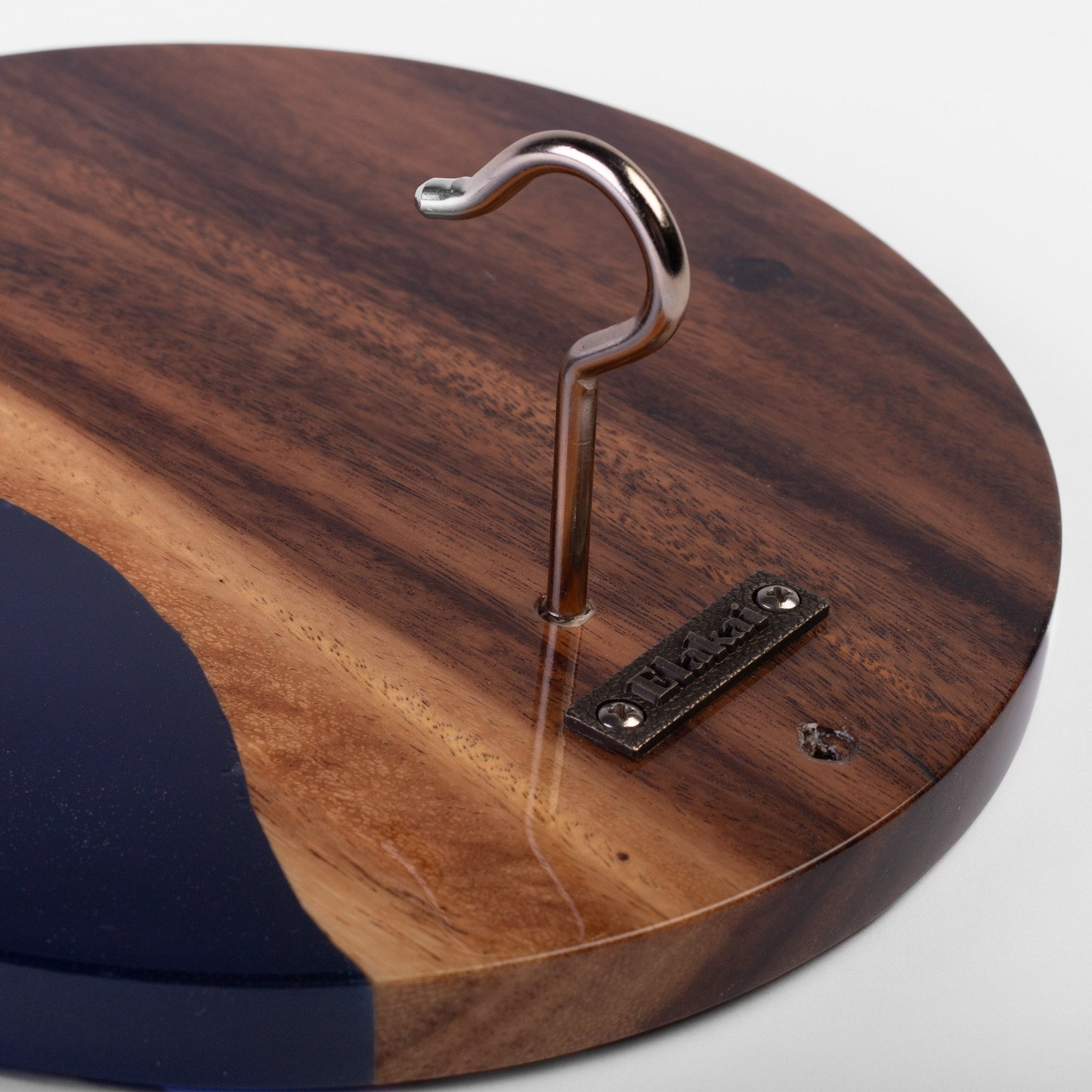 Ocean Acacia Wood Hook and Ring Toss Game