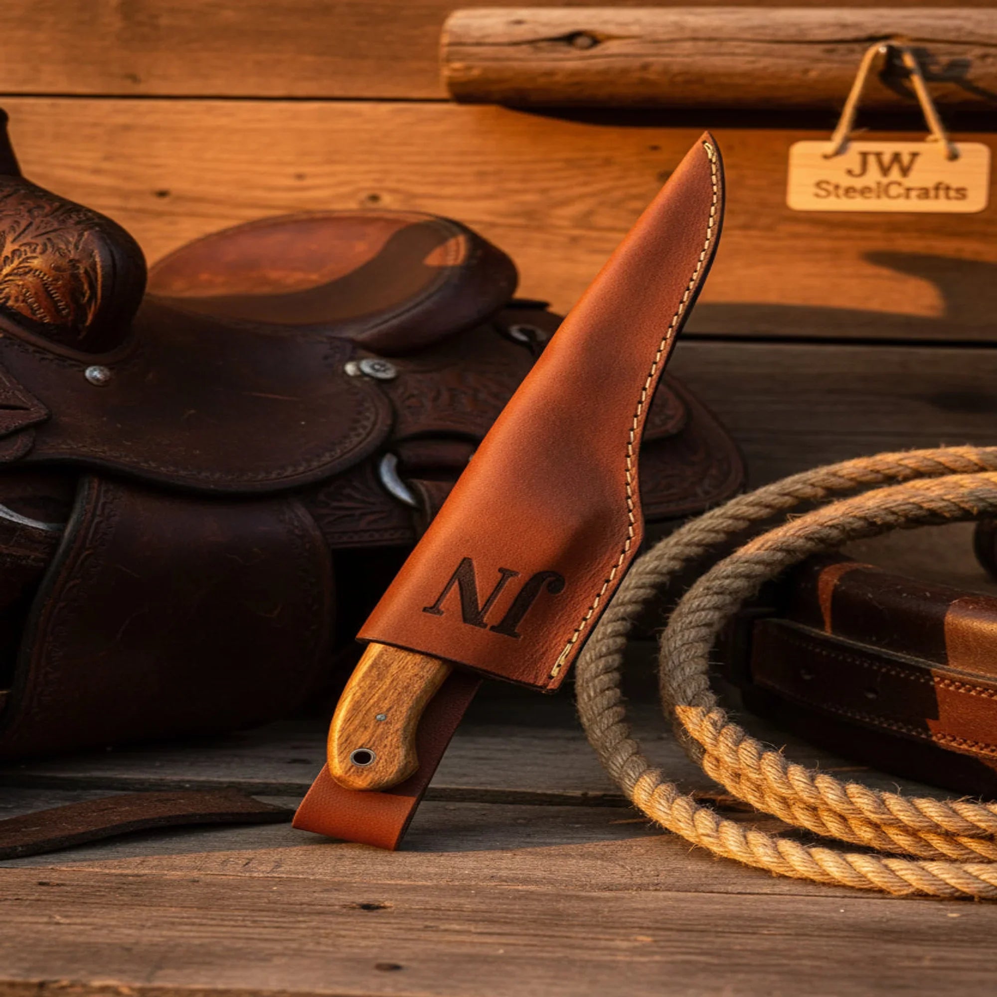 Traditional Scandinavian Fillet Knife Precision Fishing Blade with Leather Sheath