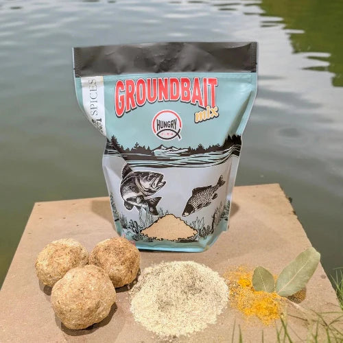 HungryFish GroundBait Mix - ( Spices ) 2 lb