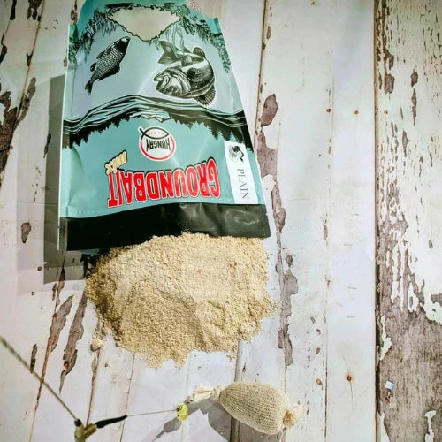 HungryFish GroundBait Mix - ( Garlic ) 2 lb
