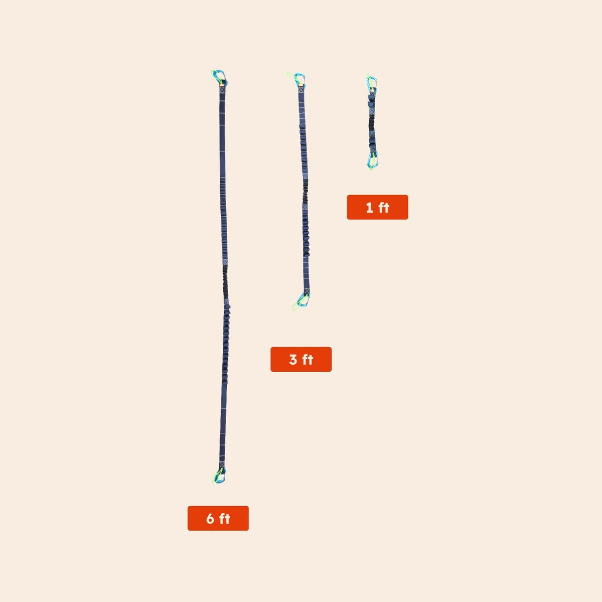 Tether Max – Stroller Gear Rail & Multi-Use Bungee Gear Strap