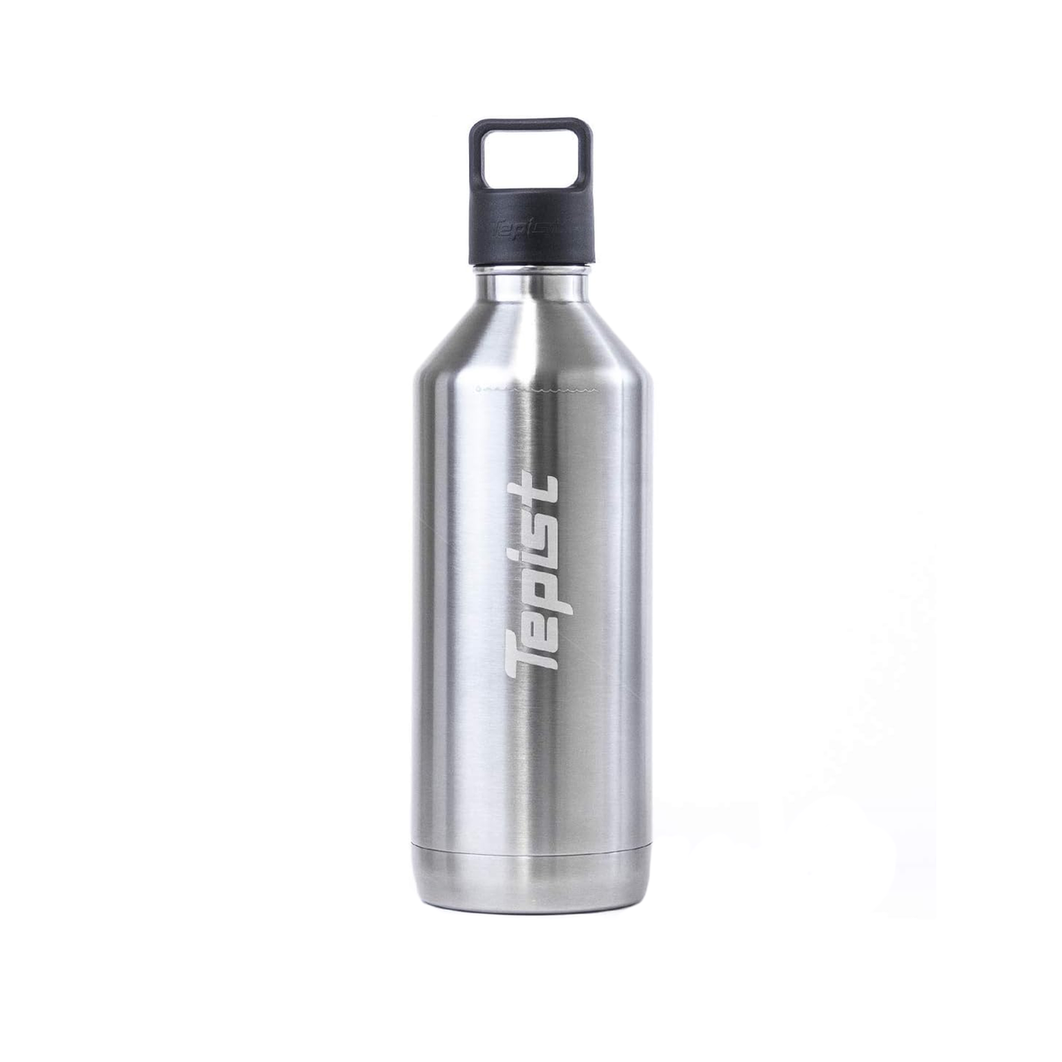 ThirtyO 30oz Stainless Steel Bottle Compatible with Sodastream Machines, Black (Open Box)