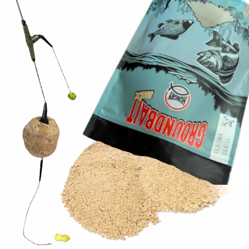 HungryFish GroundBait Mix - ( Hemp ) 2 lb
