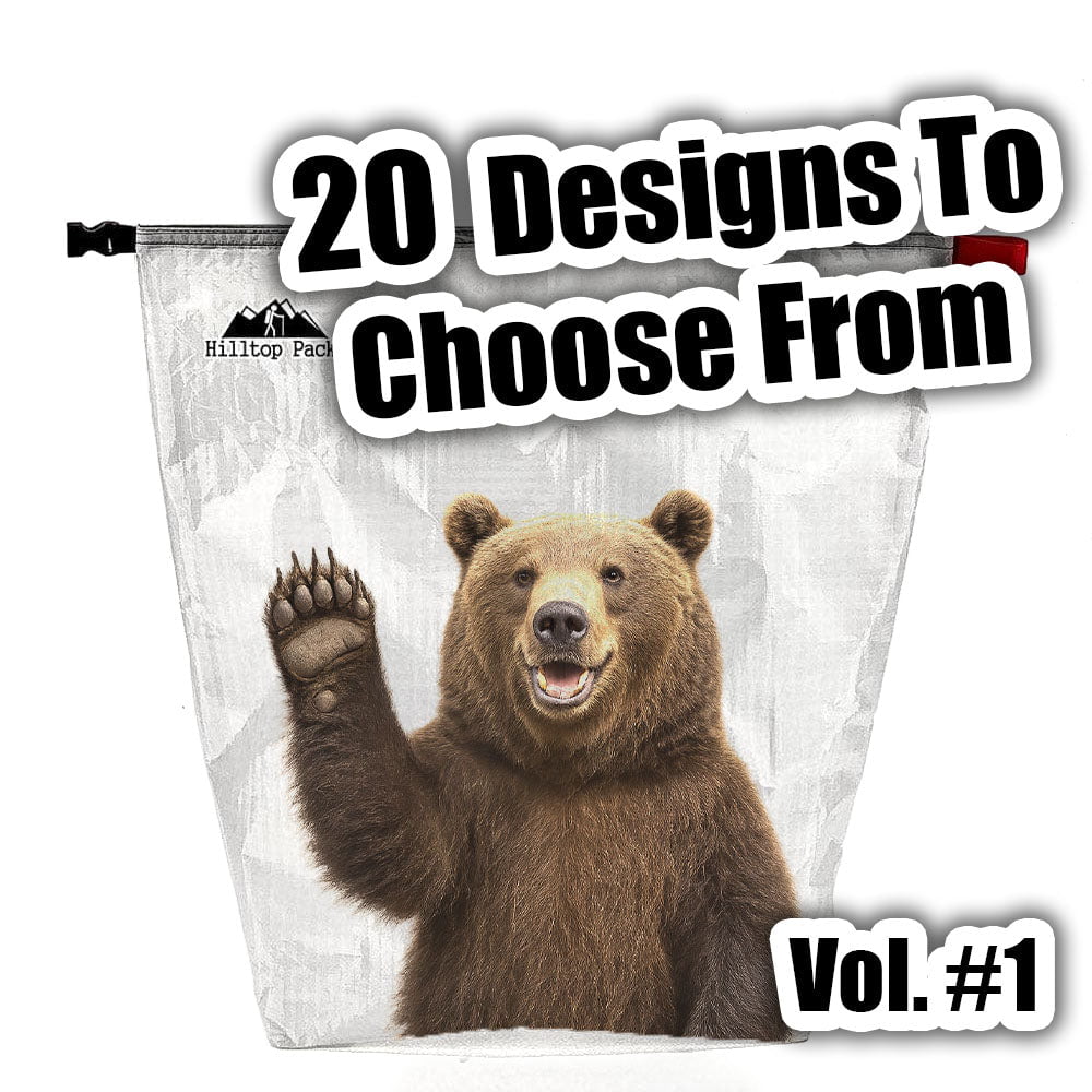 Ultralight Food Bags Fun Prints Vol