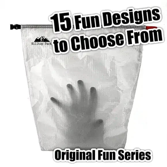 Ultralight Food Bags Original Fun Prints (D50T ultralight fabric)