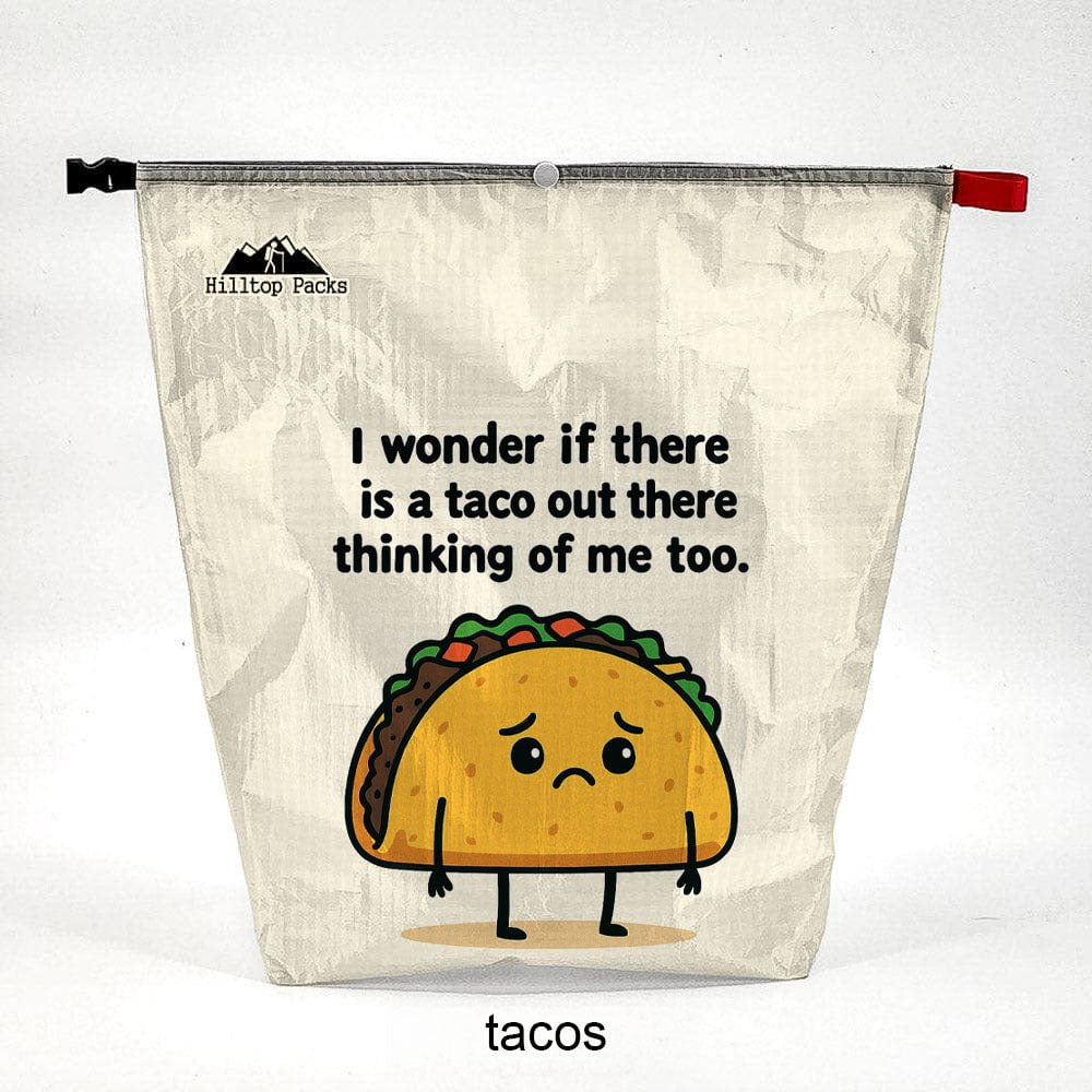 Ultralight Food Bags Original Fun Prints (D50T ultralight fabric)