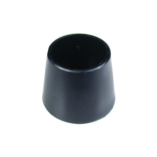 Black tapered rubber grommet holder insert