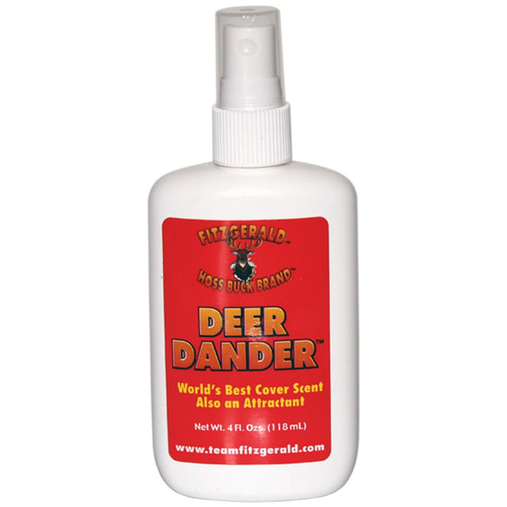 Team Fitzgerald Deer Dander scent disguise spray bottle
