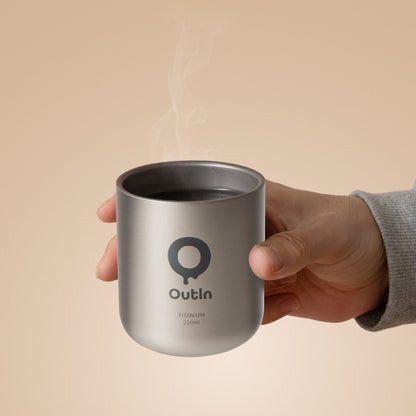 Titanium Coffee Cup