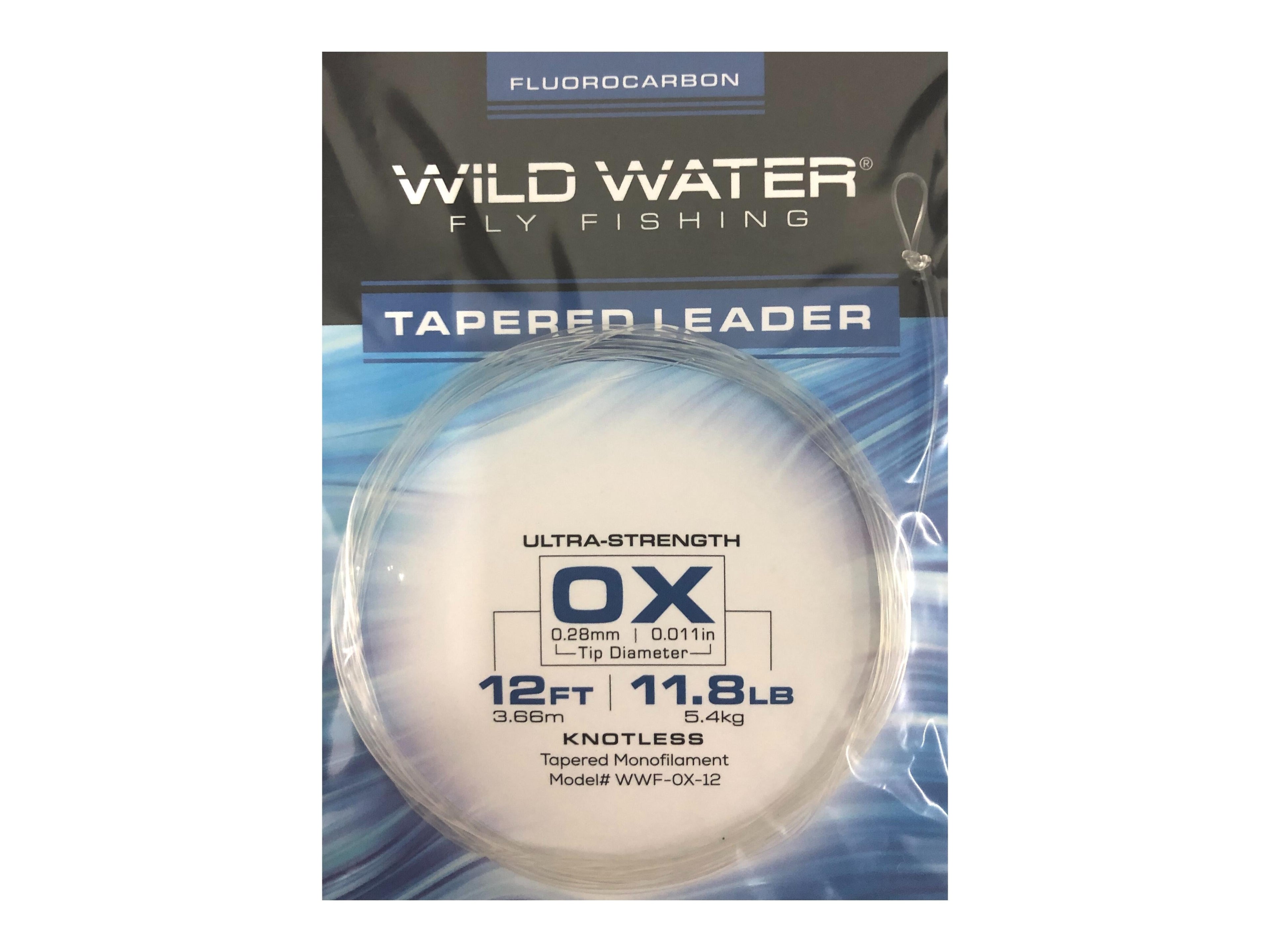 0X Fluorocarbon Leader, 12&