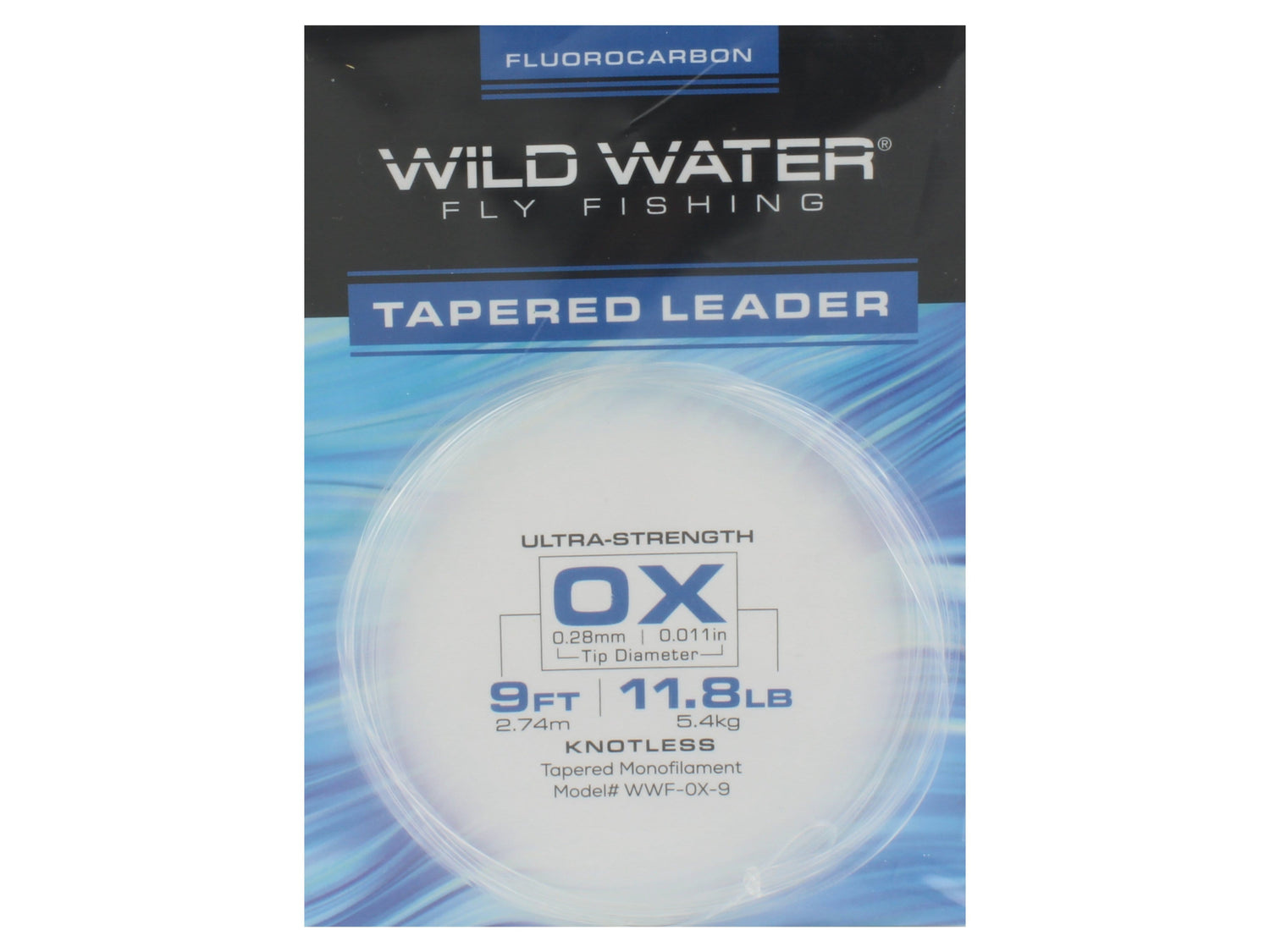 0X Fluorocarbon Leader, 9&