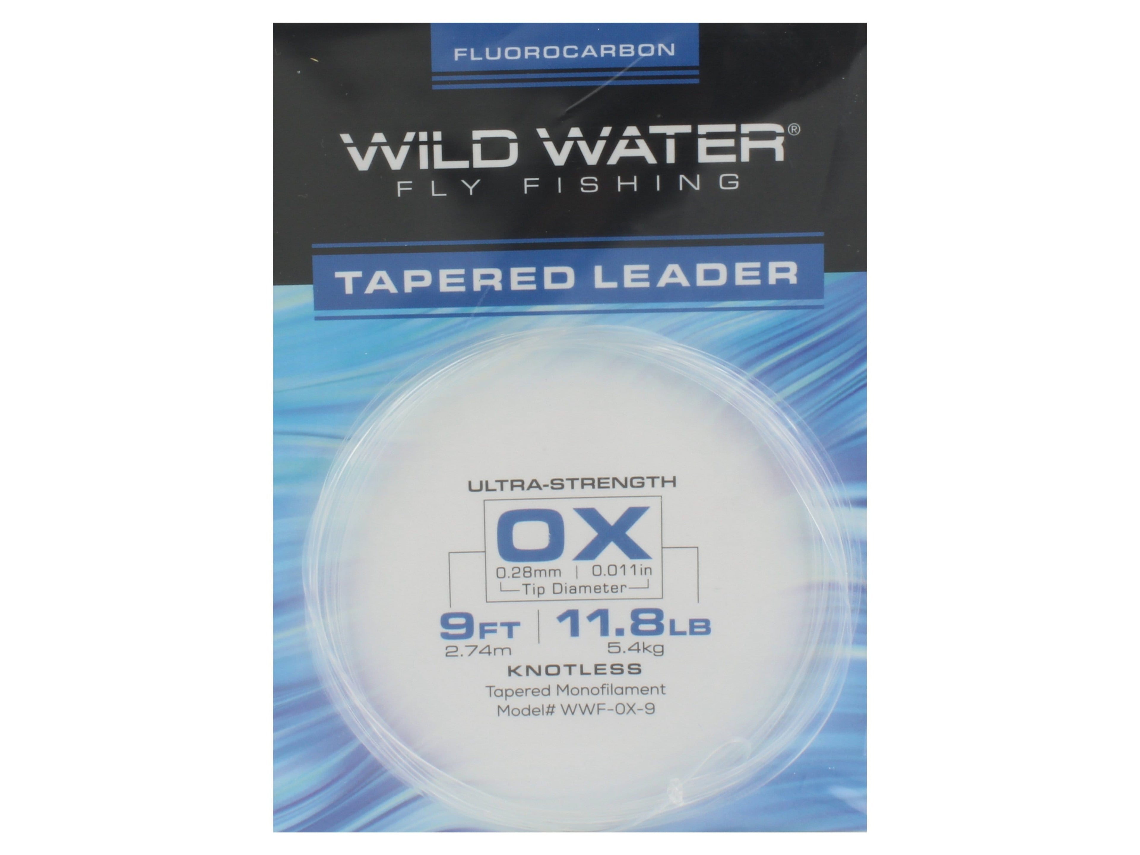 0X Fluorocarbon Leader, 9&