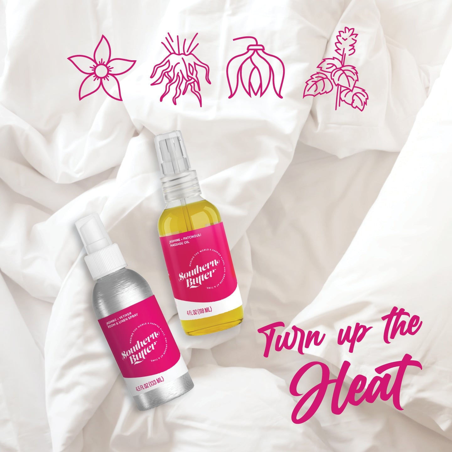 Massage Oil - Jasmine + Patchouli