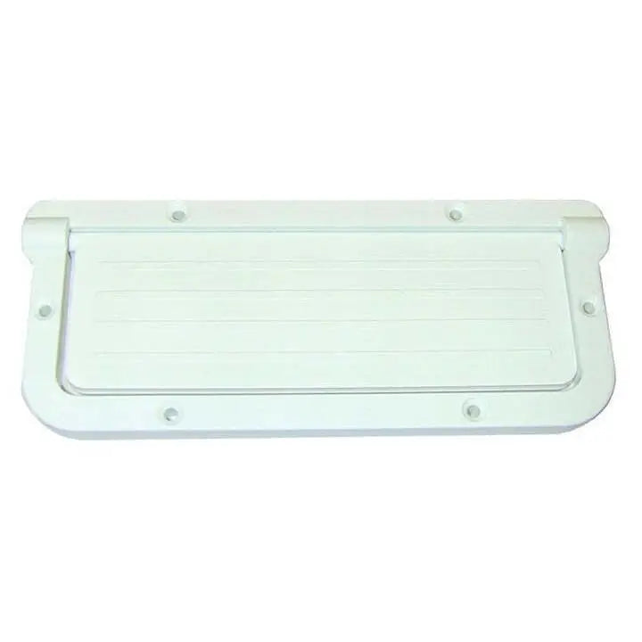 T-H Marine Large Rectangular Scupper - White [LRS-2-DP]