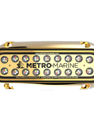 Metro Marine High-Output Elongated Underwater Light w/Intelligent Full Spectrum LEDs - RGBW, 90 Beam [F-BME1-H-FS-90]